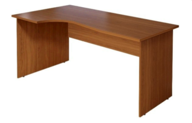 Стол криволинейный СМ7 Монолит 1604х904(704)х756 левый &mdash; Аэлита