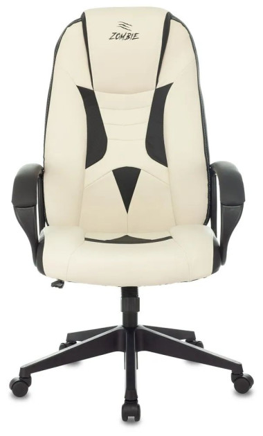 Игровое кресло Zombie 8 (экокожа черная/экокожа белая) &mdash; Аэлита