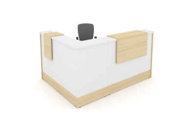 Стойка ресепшн STYLE(Стаил) 2158*1558*1156  &mdash; Аэлита