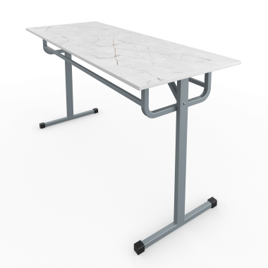 Стол обеденный под табурет, столешница МДФ 16мм 1500х600/700х760 &mdash; Аэлита