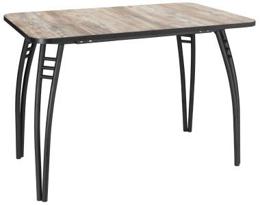 Стол ПАУК столешница пластик, хром &mdash; Аэлита