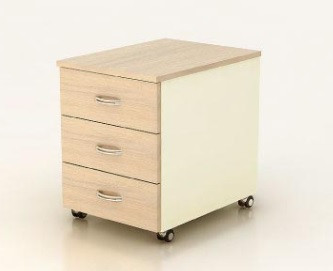 К38 Модерн тумба выкатная 420х486х565 &mdash; Аэлита