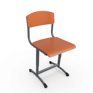 Стул ученический Универсал регулируемый(фанера, цветной лак) &mdash; Аэлита