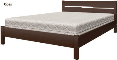 Кровать двуспальная ВЕРОНИКА-5 из массива сосны &mdash; Аэлита