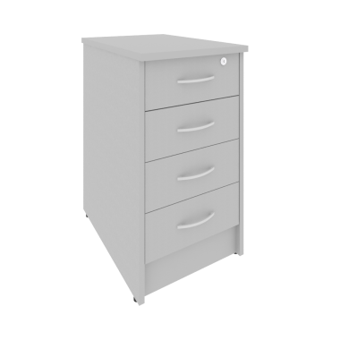 Тумба 412*600*750 приставная с 4 ящиками (с замком) Рива  &mdash; Аэлита